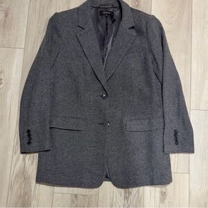 Quince Dark Gray Wool Blazer
